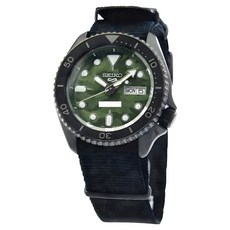 Seiko 精工 5 sport 綠迷機械水鬼手錶