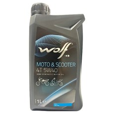 WOLF MOTO&SCOOTER 4T 全合成機油, 5w40, 1個, 1L
