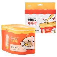 Jam Muk 副食品分裝角冰盒保存密封袋 混色 S 260ml, 1個, 25入