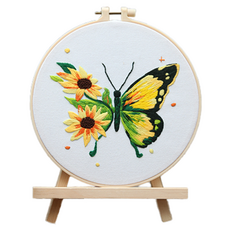 인아트 힐링 취미 나비 십자수 2번