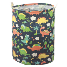 KODACHIEF 레트로한 패브릭 빨래바구니, 공룡
