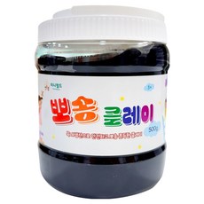 TiniWorld Pposong黏土 500g, 1個, 黑色