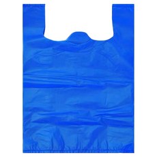 Igeodat 附提把多用途塑膠垃圾袋 藍色 40 x 60 cm 200入, 1個, 15L