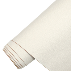 Khohimo 多用途皮革貼紙翻新修補貼片 100 x 137 cm 5W0581, 1個, 象牙白