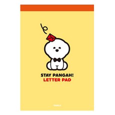 양지다이어리 기다려빵아 레터패드 L, 랜덤발송, 1개