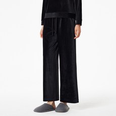 JAJU 女款燈芯絨睡褲