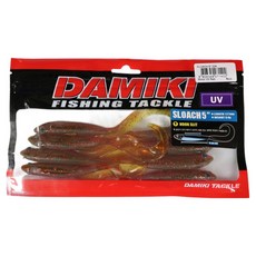 다미끼 슬로치 루어미끼 127mm 8p, 204 MOTOR OIL RED, 6.8g, 1개