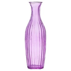 루벤코 유럽풍 인테리어 장식 유리 꽃병, 라벤더 퍼플