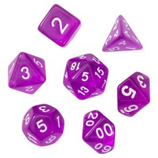 Sun & Dream 桌遊塔羅多面骰子7件組, DT21, 1套