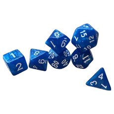 Sun & Dream 桌遊塔羅多面骰子7件組, DT13, 1套