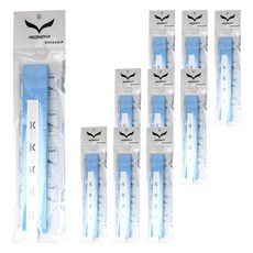 ASCENDING 오버그립 배드민턴라켓 그립 테이프, 스카이블루, 10개