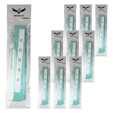 ASCENDING 오버그립 배드민턴라켓 그립 테이프, 민트, 10개