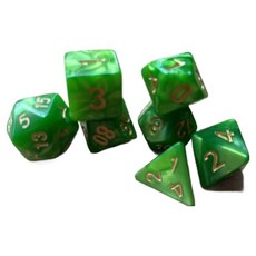 Sun & Dream 桌遊塔羅多面骰子7件組, DT8, 1套