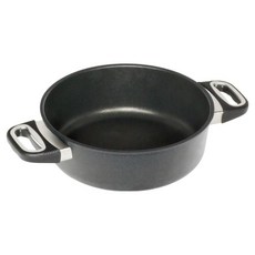 AMT 手工鑄造 3L雙耳平底深鍋/湯鍋/烤箱鍋 824, 1個, 24cm