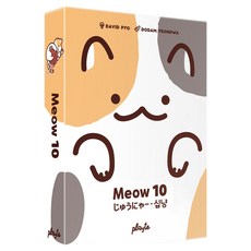 playte 십냥 桌遊 貓咪版One Card遊戲, 混合色, 1個