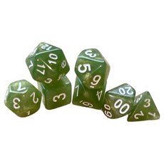 Sun & Dream 桌遊塔羅多面骰子7件組, DT12, 1套