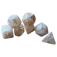 Sun & Dream 桌遊塔羅多面骰子7件組, DT2, 1套