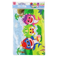 pinkfong 碰碰狐 鯊魚寶寶拼圖 PUZ0415A1, 1套, 70片, 恐龍