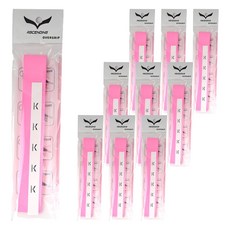 ASCENDING 오버그립 배드민턴라켓 그립 테이프, 핑크, 10개