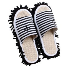 恩熙魔法 潔淨清潔拖鞋 大尺寸, 黑色 款式1, 1個