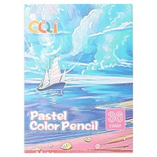 Sina Art 馬卡龍粉彩色鉛筆 QL C105-36, 36色, 1個