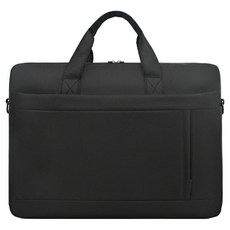 YUNMI 牛津布大容量單肩手提電腦包 13/14吋 筆電包 公事包 防摔內膽包 單肩電腦背包, 1個, 黑色