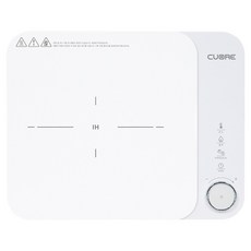 CUORE 便攜式迷你單口電磁爐, CKI-D10W(白色), 一般型