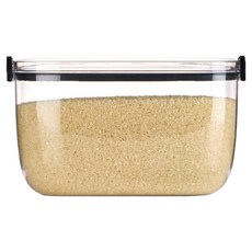 하우심플 밀폐 쌀통, 투명, 1개