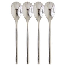 JUST HOME 銀月光304不鏽鋼餐匙, 7008-03A, 4個