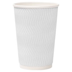 大慶波浪杯 白色 380ml, 1個, 100入