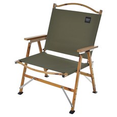 CLS NOBANA 超輕量木紋鋁合金戶外便攜摺疊椅 全收折 PRO款, 綠色, 1個