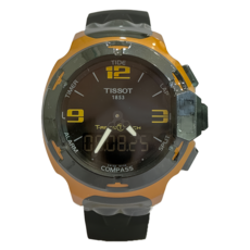 TISSOT 天梭 T-Race Touch 橙色錶款