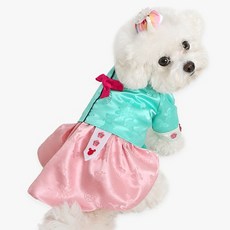 ITS DOG 狗狗迪士尼公主棉質韓服, 1個, 米妮