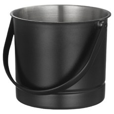 Dailyon鐵製冰桶 黑色 款式3, 1個, 1L