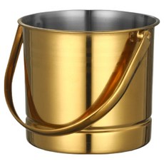 Dailyon鐵製冰桶 金色 款式3, 1個, 1L