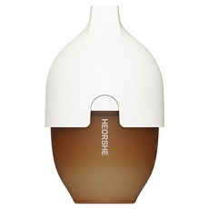 HE OR SHE 寬口矽膠仿母乳奶瓶, 白色, 1個, 160ml