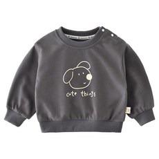 Bebeniz 可愛狗狗圓領大學T恤