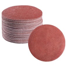 OON 원형 사포 샌딩 페이퍼 60방, 50개