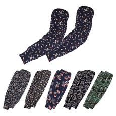 TREX 圖案袖套涼感袖套6件組, 1套, 混色