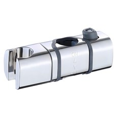 樂居家 即扣即用花灑座, 銀色