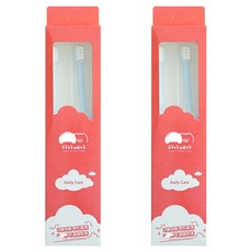 CHICAFEKA Hicos 寵物CHICAFEKA日常護理牙刷 175 x 15 mm 2入, 2個, 天空藍