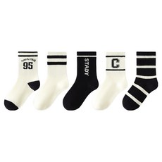 IBboom 男童快樂時光運動襪5件組 F167