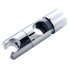 包覆式滑桿花灑座, 銀色