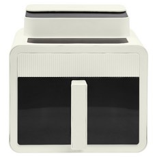 위즈웰 듀얼뷰 예약 저소음 대용량 가정용 에어프라이기 6L, WA8270, 크림