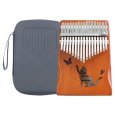 Cantavil 17音蝴蝶卡林巴琴 CK-160 + EVA硬殼收納盒套組, 1套