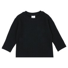 Rainbow Kids 兒童厚磅坑條針織長袖T恤