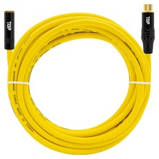 HDtop 韓國製 3.5 立體聲轉 RCA 母對母線材 黃色 50m, HT-TP2524, 1個