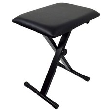Daybyday 접이식 피아노 의자, 블랙, 1개