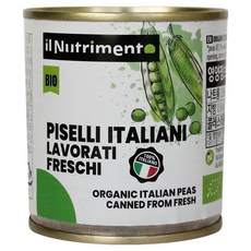 일뉴트리멘토 유기농 완두콩 캔, 160g, 1개