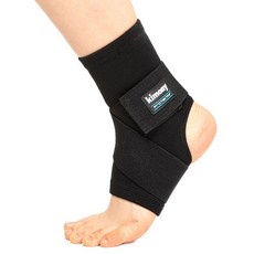 KIMONY Neomax袖帶腳踝保護帶, 黑色, 1個